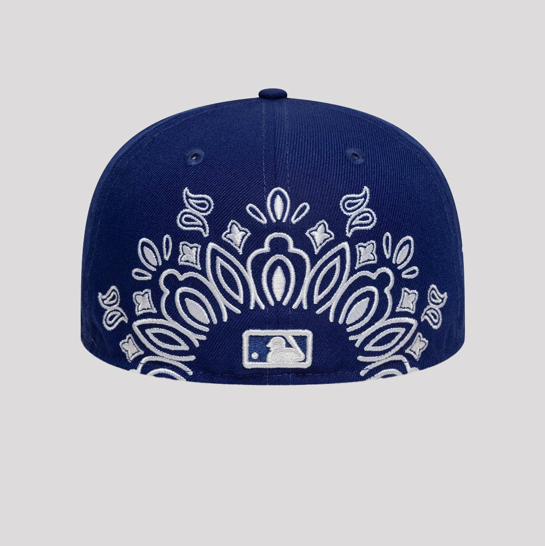 New Era Derhúfa -  MLB LA Dodgers PAISLEY 59FIFTY  BLUE