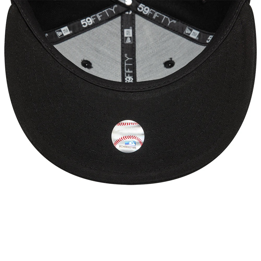 New Era Derhúfa - LA Dodgers League Essential Black 59FIFTY Fitted Cap