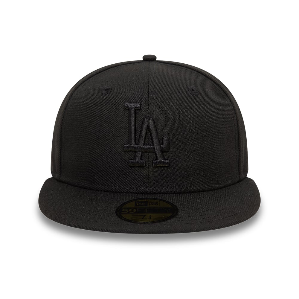 New Era Derhúfa - LA Dodgers League Essential Black 59FIFTY Fitted Cap