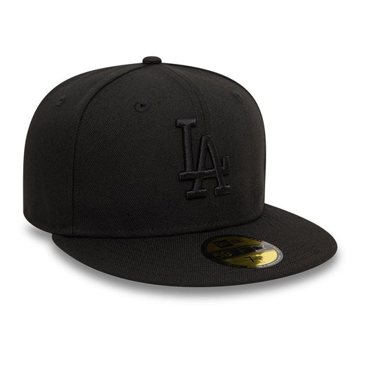 New Era Derhúfa - LA Dodgers League Essential Black 59FIFTY Fitted Cap