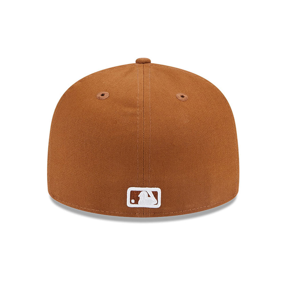 New Era Derhúfa - LA Dodgers Team Outline Brown 59FIFTY Fitted Cap