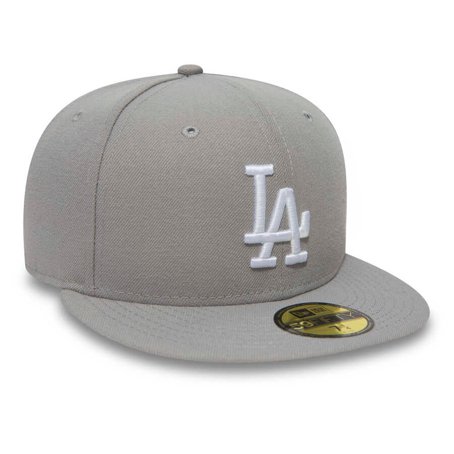 New Era Derhúfa - LA Dodgers Essential grey 59FIFTY Cap