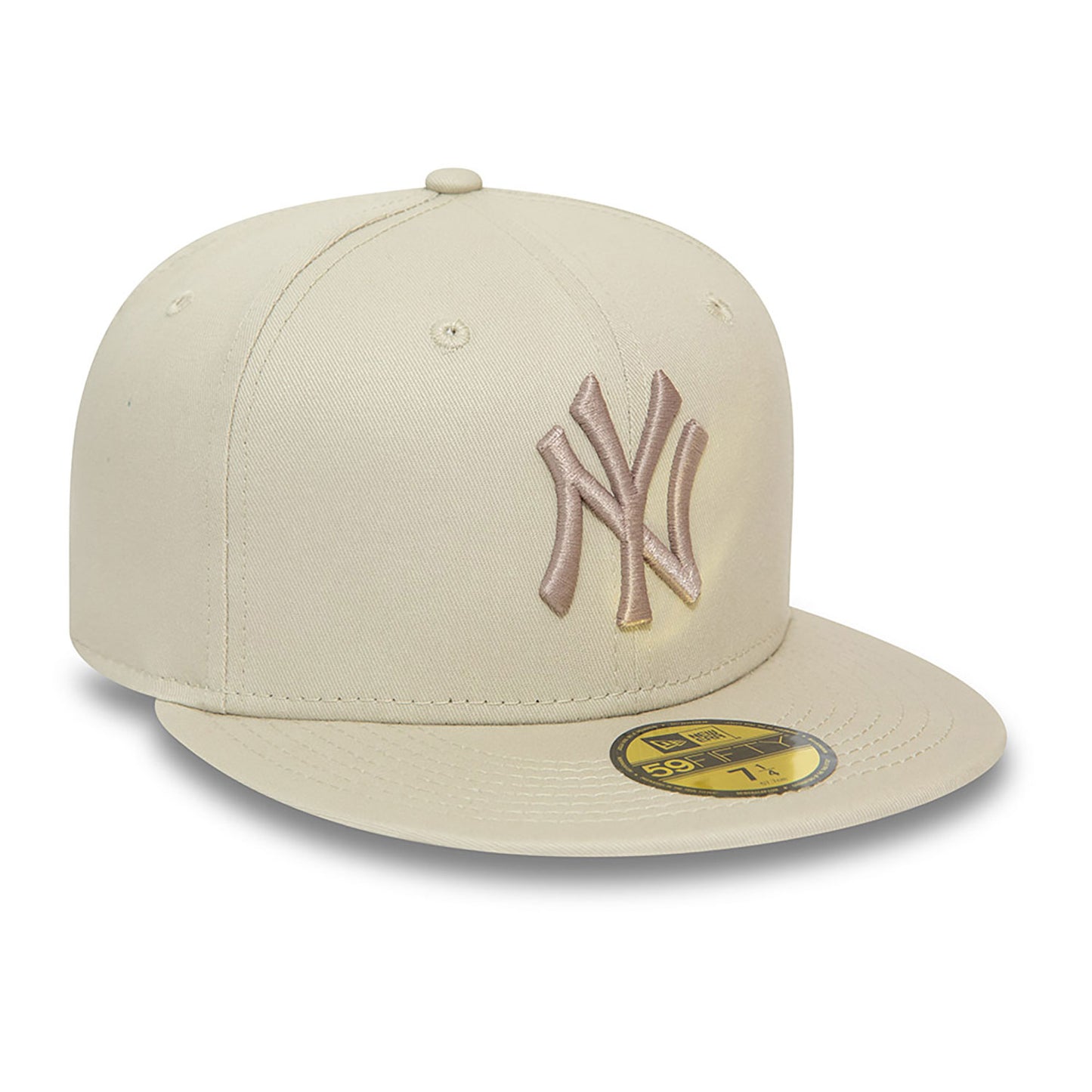 New era Derhúfa - New York Yankees League Essential Light Beige 59FIFTY Fitted Cap