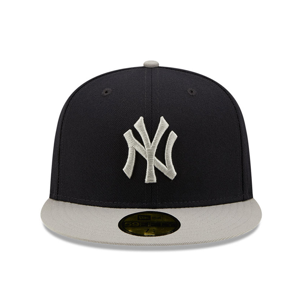 New Era Derhúfa - New York Yankees MLB Side Patch Navy 59FIFTY Fitted Cap