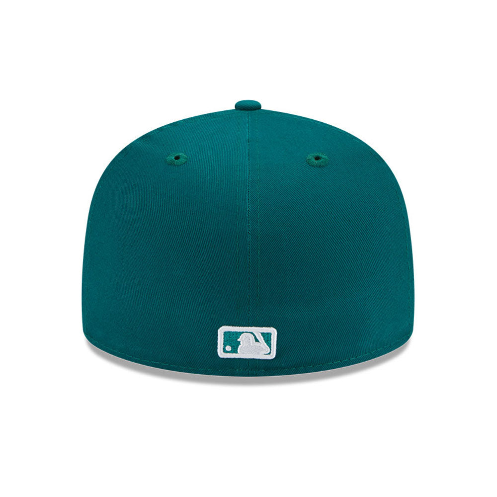 New Era Derhúfa - New York Yankees Team Outline Dark Green 59FIFTY Fitted Cap