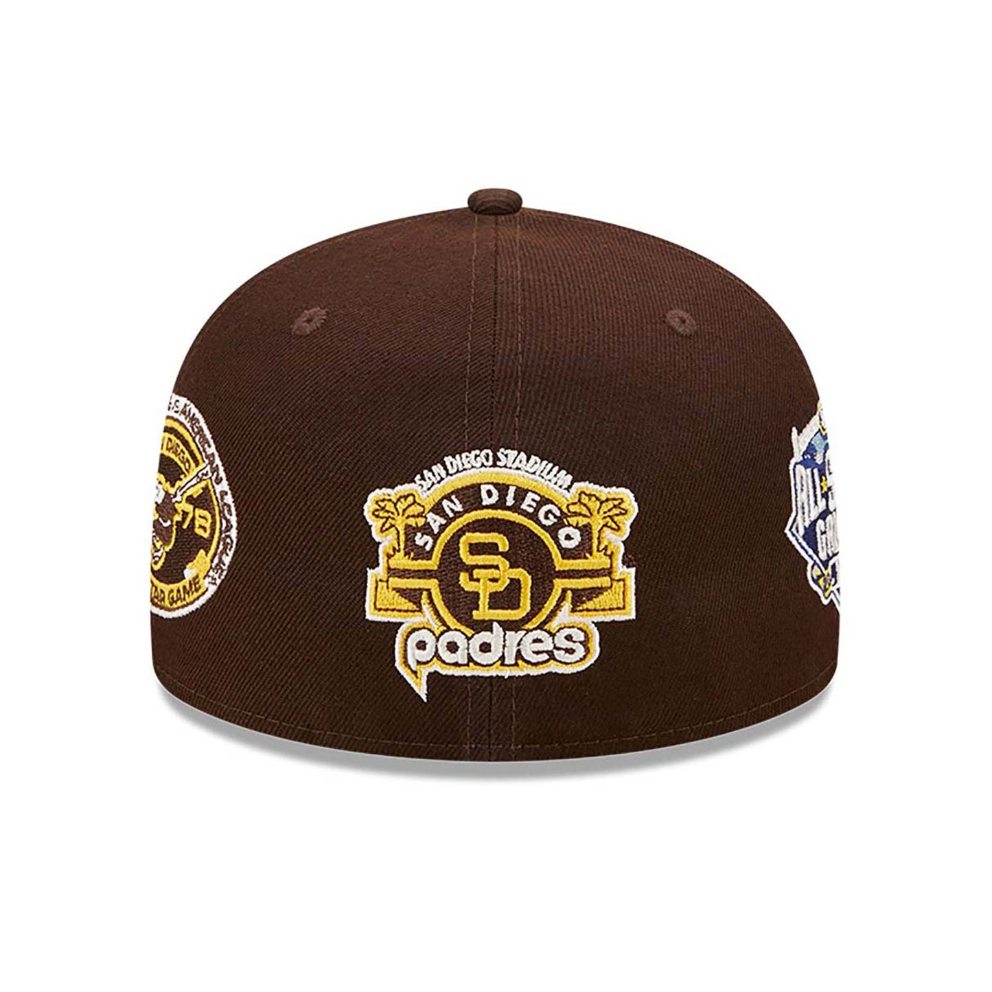 New Era Derhúfa - San Diego Padres Cooperstown Multi Patch Brown 59FIFTY Fitted Cap