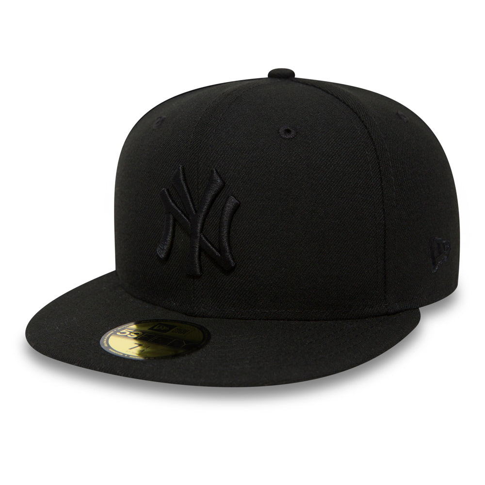 New Era Derhúfa - New York Yankees Black on Black 59FIFTY Cap