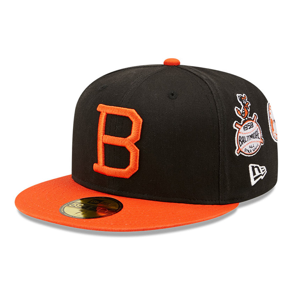 New Era Derhúfa - Baltimore Orioles Cooperstown Black 59FIFTY Cap