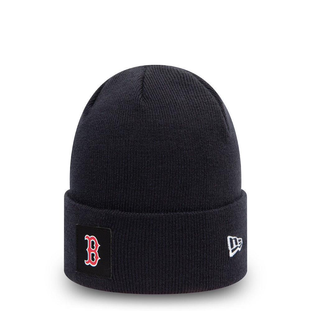 New Era Húfa - Boston Red Sox Team Logo Cuff Beanie Hat - Navy/Blue