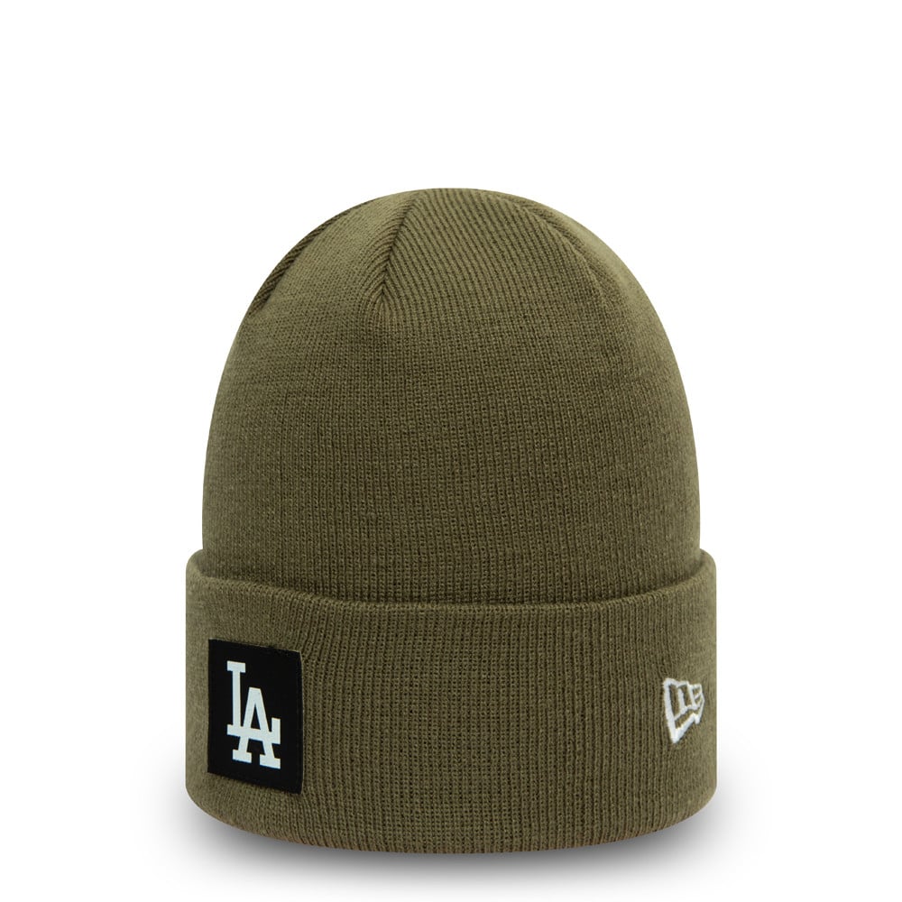 New Era Húfa - LA Dodgers Team Logo Cuff Beanie Hat - Græn