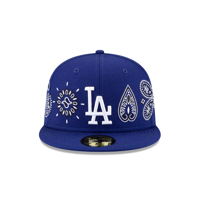 New Era Derhúfa - Los Angeles Dodgers Paisley Elements 59Fifty Fitted Cap