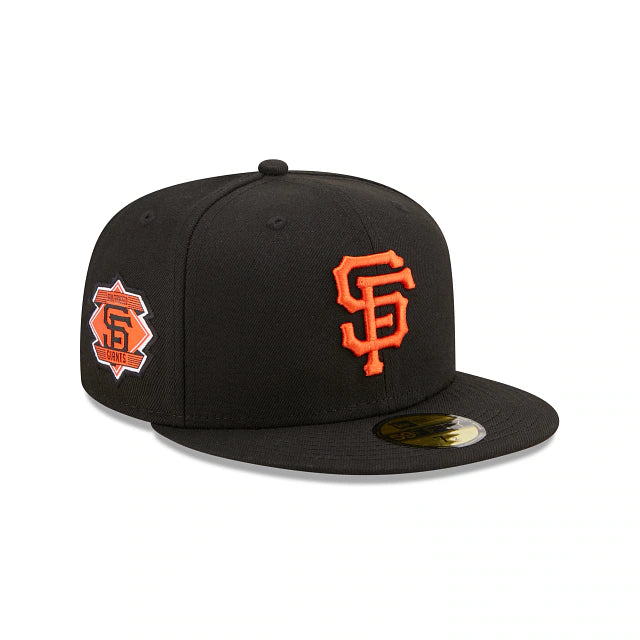 New Era Derhúfa - San Francisco Giants MLB Logo Side 59Fifty Cap