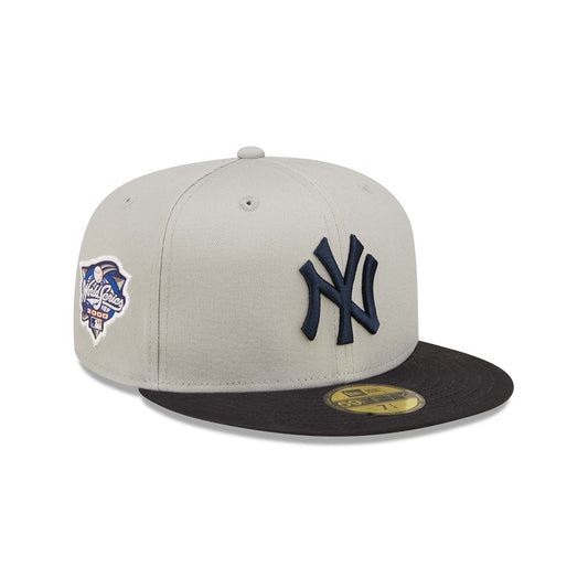 New Era Derhúfa - New York Yankees World Series Grey 59FIFTY Fitted Cap