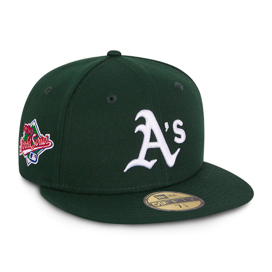 New Era Derhúfa -Oakland Athletics World Series Græn 59FIFTY Fitted Cap