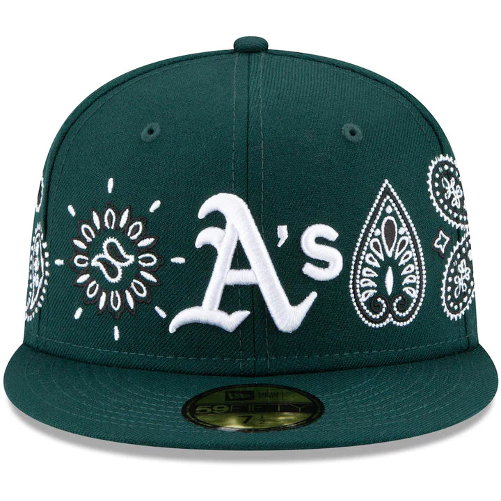 New Era Derhúfa - Oakland Athletics  Paisley Element 59FIFTY Fitted Cap