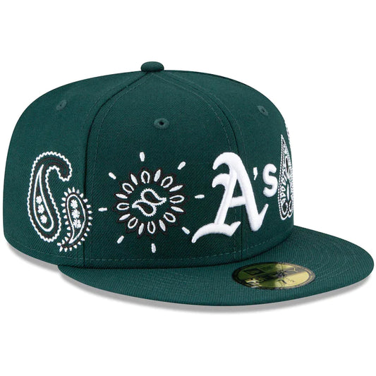 New Era Derhúfa - Oakland Athletics  Paisley Element 59FIFTY Fitted Cap